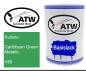 Preview: Subaru, Caribbean Green Metallic, 43B: 500ml Lackdose, von ATW Autoteile West.